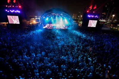 Concert, UAE, Beats on the Beach Crowd