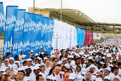 Events, UAE, Abu Dhabi, Yas Marina Circuit, Walk for Life
