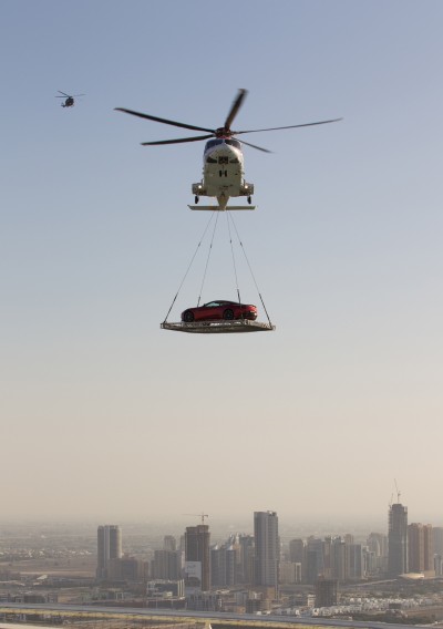 Aerials, Behind the Scenes, UAE, Dubai, 
Aston Martin centennial event