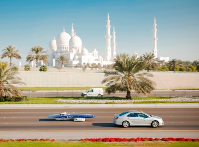 Solar Car Abu Dhabi, Sheikh Zayed Grand Mosque