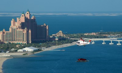 Aerials, UAE, Dubai, Atlantis Dubai, Palm Jumeirah, Aston Martin centennial event
