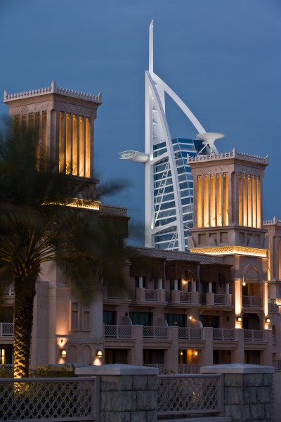 Architecture, UAE, Dubai, Madinat Jumeriah, Burj Al Arab