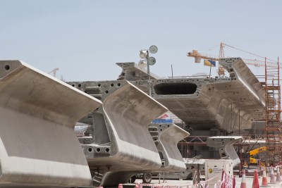 Construction, UAE, Dubai, Dubai Metro