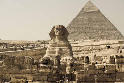 Architecture, Egypt, Cairo, the great sphinx of giza