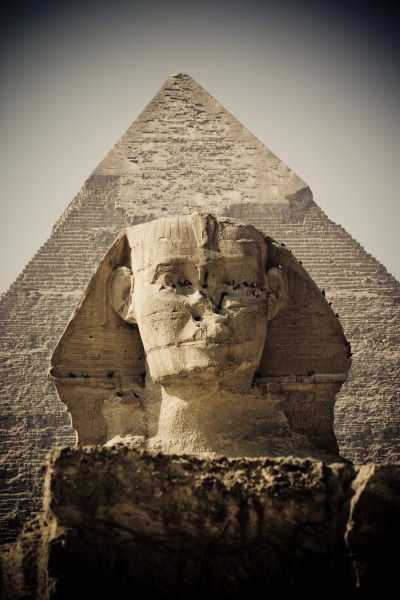 Architecture, Egypt, Cairo, the great sphinx of giza