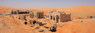 Construction, UAE, Abu Dhabi, Qasr Al Sarab, Liwa Desert