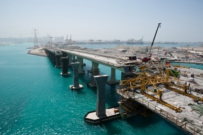 Construction, UAE, Abu Dhabi, Khalifa Bridge