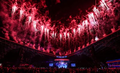 Events, UAE, Abu Dhabi, Yas Island, Fireworks