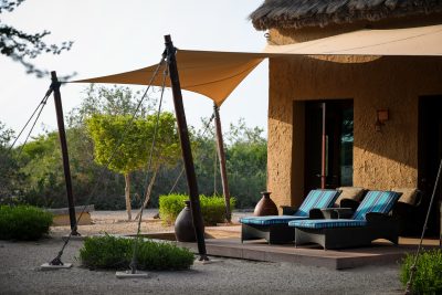 Architecture, UAE, Abu Dhabi, Sir Bani Yas Island, Resort Hotel, Private Villa
