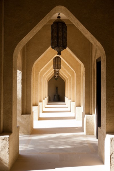 Architecture, Bahrain, Historical Courtyard