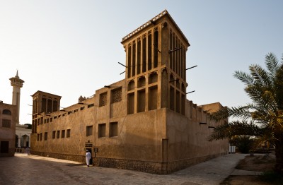 Architecture, UAE, Dubai, Al Fahidi Historial District